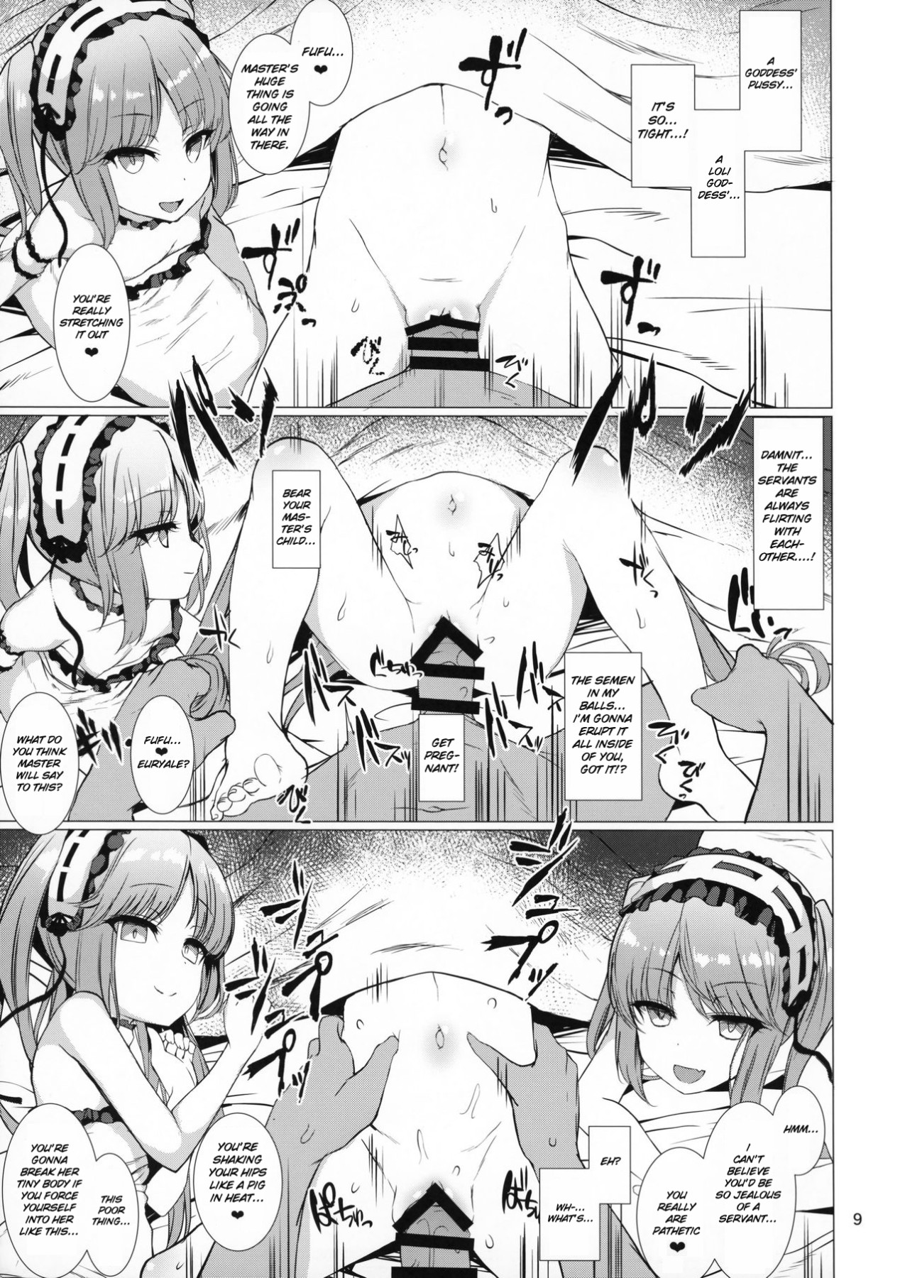 Hentai Manga Comic-Being Loved By a Goddess-Read-8